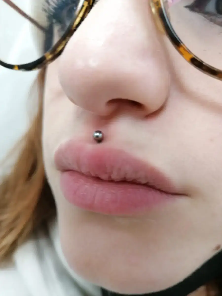 Piercing labbro