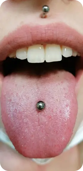 Piercing lingua